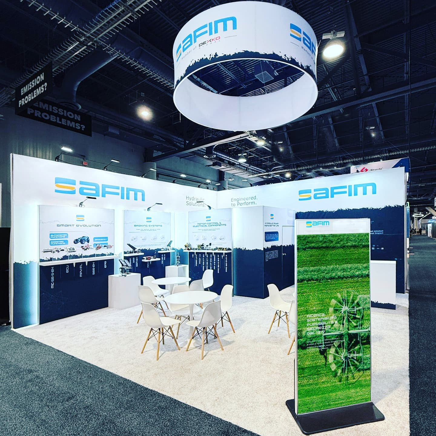 SAFIM · CONEXPO-CON/AGG 展台实景