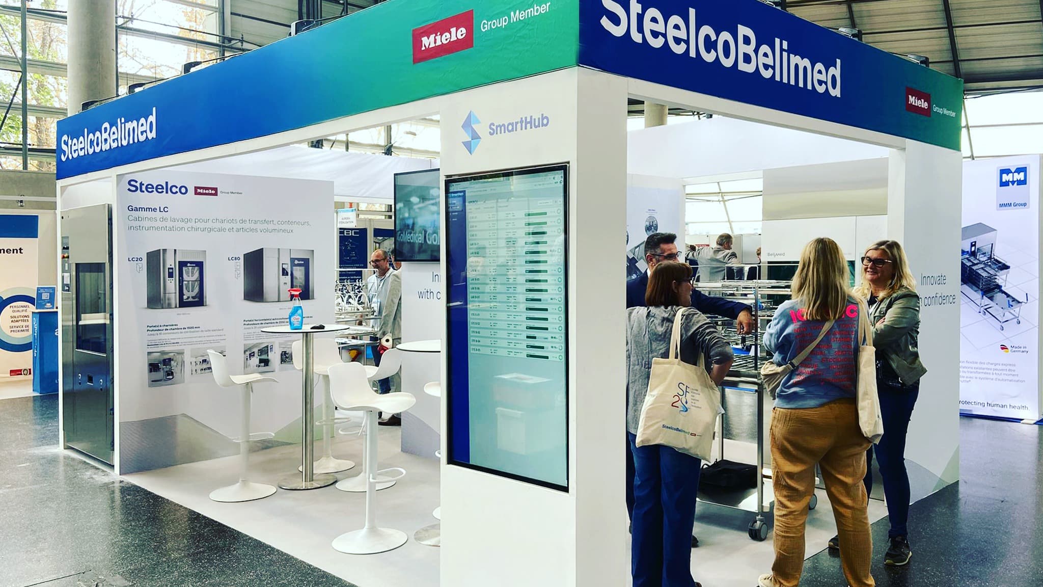 Steelco Belimed · SF2S 展台实景