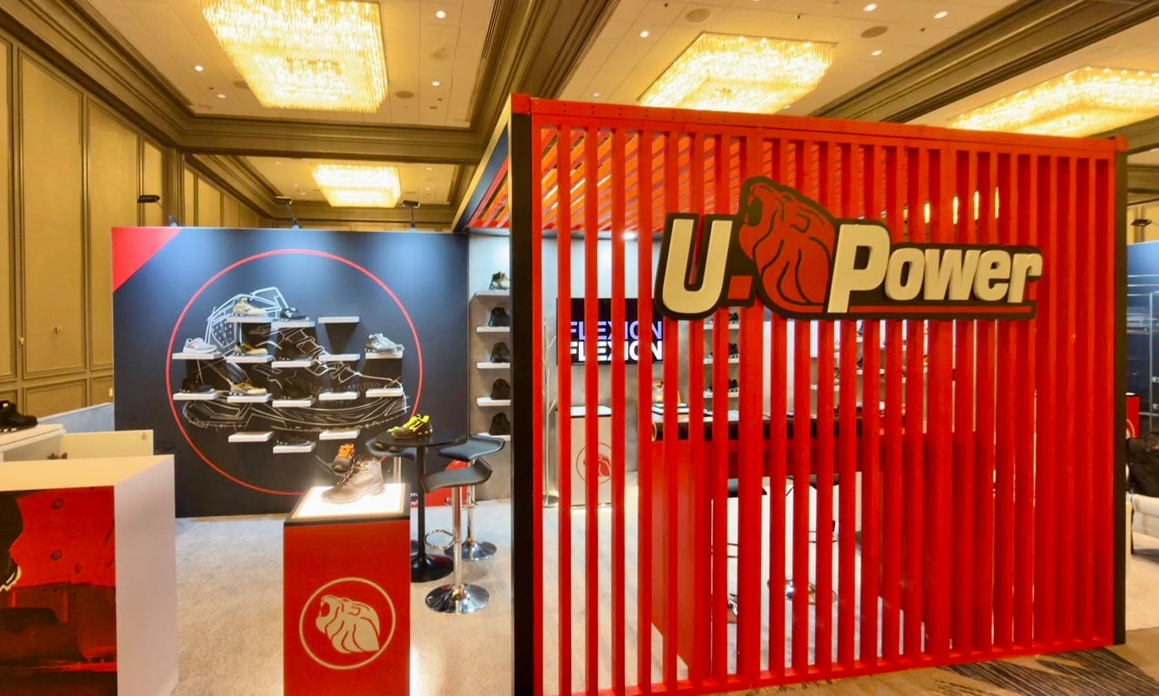 U-POWER · The Atlanta Shoe Market 展台实景