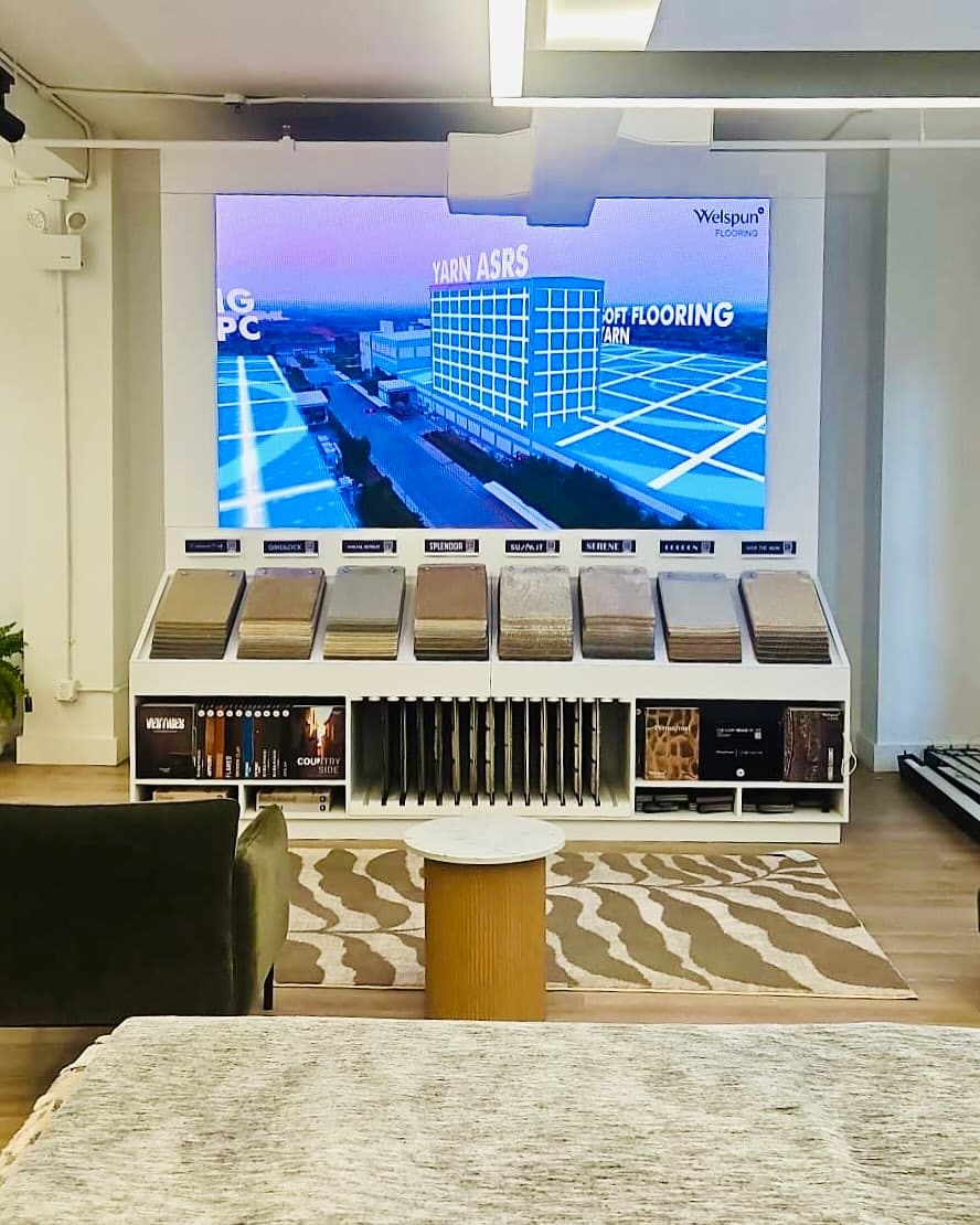 Welspun · 品牌展厅 展台实景
